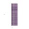 Edge Collections - 8' - Purple - Plaid Indoor-Outdoor Runner Rug - 1 Piece